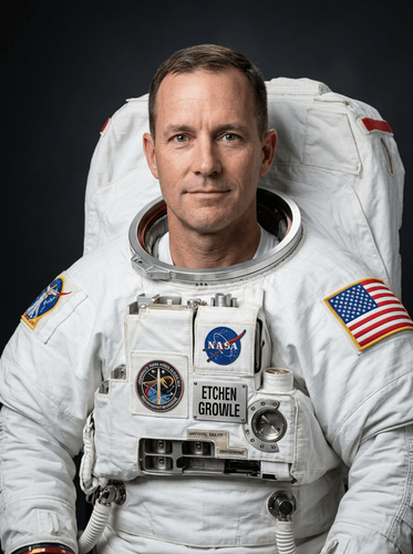 Realistic Astronaut Portrait