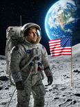Photorealistic Digital Moon Landing