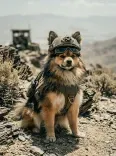 Realistic Military Dog Tactical Goggles
